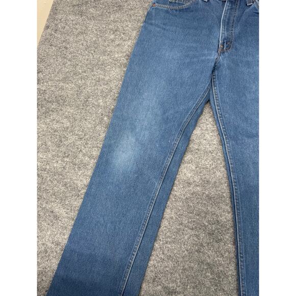 VTG Levi’s Orange Tab 505 Jeans Made in USA 90s Straight Leg Denim 34x31 - Picture 14 of 16